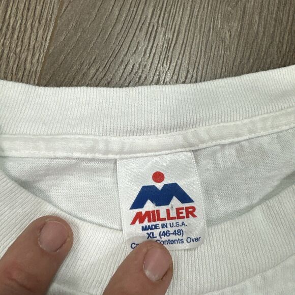 Vintage Cool Cat Park City Utah Puff Print 1987 T Shirt Mens Size XL - Picture 5 of 6